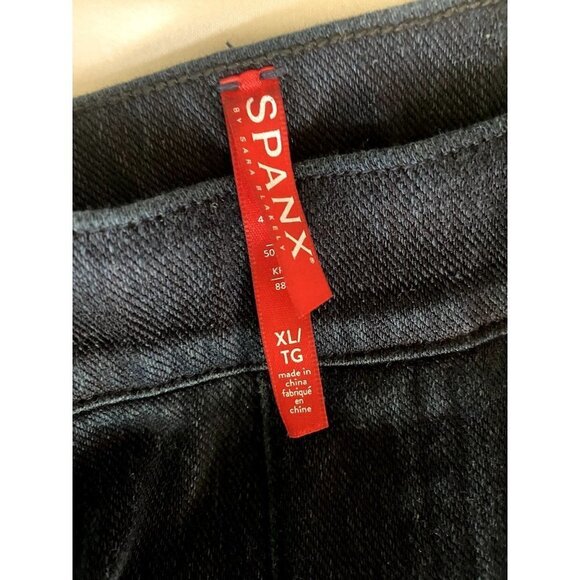 Spanx Jean-ish Ankle High Waisted Size XL Jeans Pull On Leggings - Picture 9 of 12